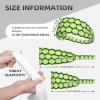 Sweatbands, Headbands with Lime Slice Pattern, Non-Slip Headband for Outdoor Sports, Workouts, and Running, for Men and Women view 3