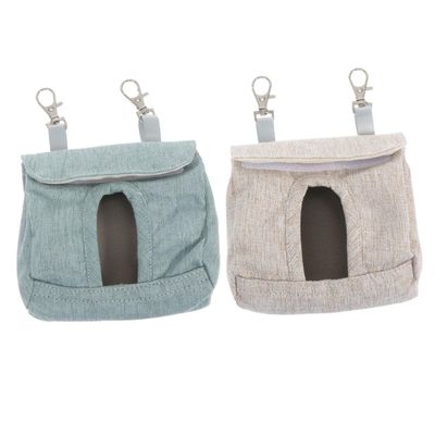 HAPINARY 2-Pack Reusable Hay Bags for Rabbits and Chinchillas