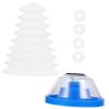 Dust Collectors for Electric Drills, 6-Piece Set, White view 1