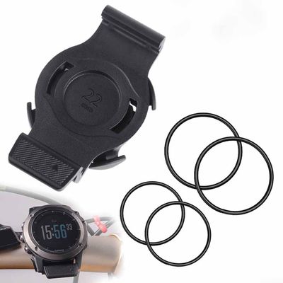 ChicBosom Quick-Fit Quarter-Turn Bike Mount for Garmin Fenix 3, 5X, 5X Plus, 6X and 7X, 20 mm