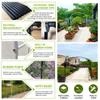Metal Rose Arch Pergola, 2.4 m Wide, Green, Garden Arbor and Trellis view 4