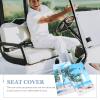 Polyester Golf Cart Seat Cover, Foldable, Easy to Clean, Outdoor view 2