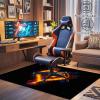Floor Protection Mat for Office Chairs, Gaming Chair Mat, Non-Slip, 120 x 180 cm view 3