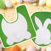 Vobumix 2-Piece Easter Cartoon Bathroom Mat Set view 2