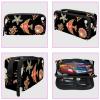 VAPOKF Pencil Case with Turtle, Crab, Coral and Starfish Design, 6 x 21 x 10 cm view 2