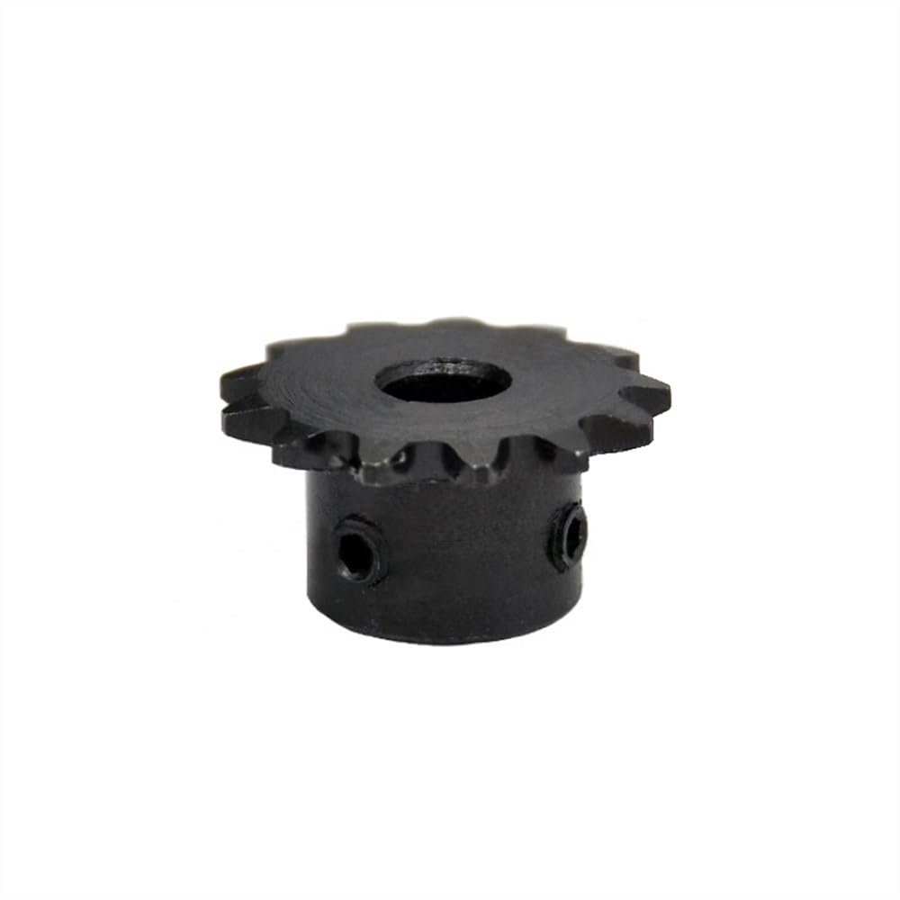 1 pc 19T 04C Chain Sprocket for Roller Chain, 45# Steel, Bore 6–17 mm