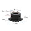 1 pc 19T 04C Chain Sprocket for Roller Chain, 45# Steel, Bore 6–17 mm view 3