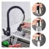 Stainless Steel Kitchen Faucet with Pull-Out Spout and One-Click Stop view 2