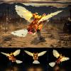 YEABRICKS LED Light Kit for 10363 ICONS Leonardo da Vinci's Flying Machine Model (Building Set Not Included) view 3