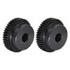 Module 1 Spur Gear, 44 Teeth, 8 mm Bore, SC45 Carbon Steel view 1
