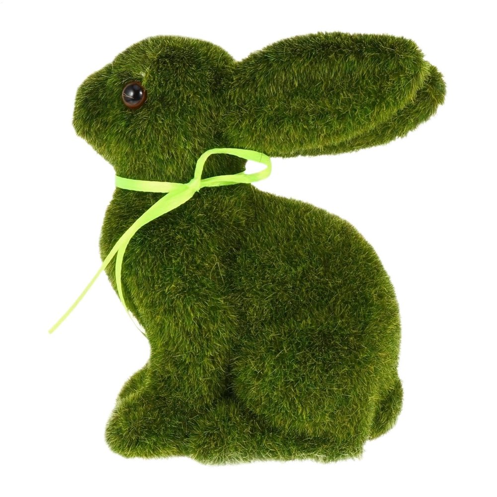 Moss Bunny Decorative Ornament
