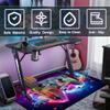 Football Rug, Kids' Room Cartoon Hole-in-the-Wall Football 3D Graffiti Area Rug, Teen Boys' Room Decor, Boys' Room Rug, Gaming Room Rug, 140 x 200 cm, Color 4 view 4