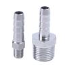 4 mm 6 mm 8 mm 10 mm 12 mm 14 mm 16 mm Hose Barb, Metric Male Thread, 304 Stainless Steel, High-Pressure Pipe Fitting Adapter Coupling (8 mm, M12 x 1) view 3