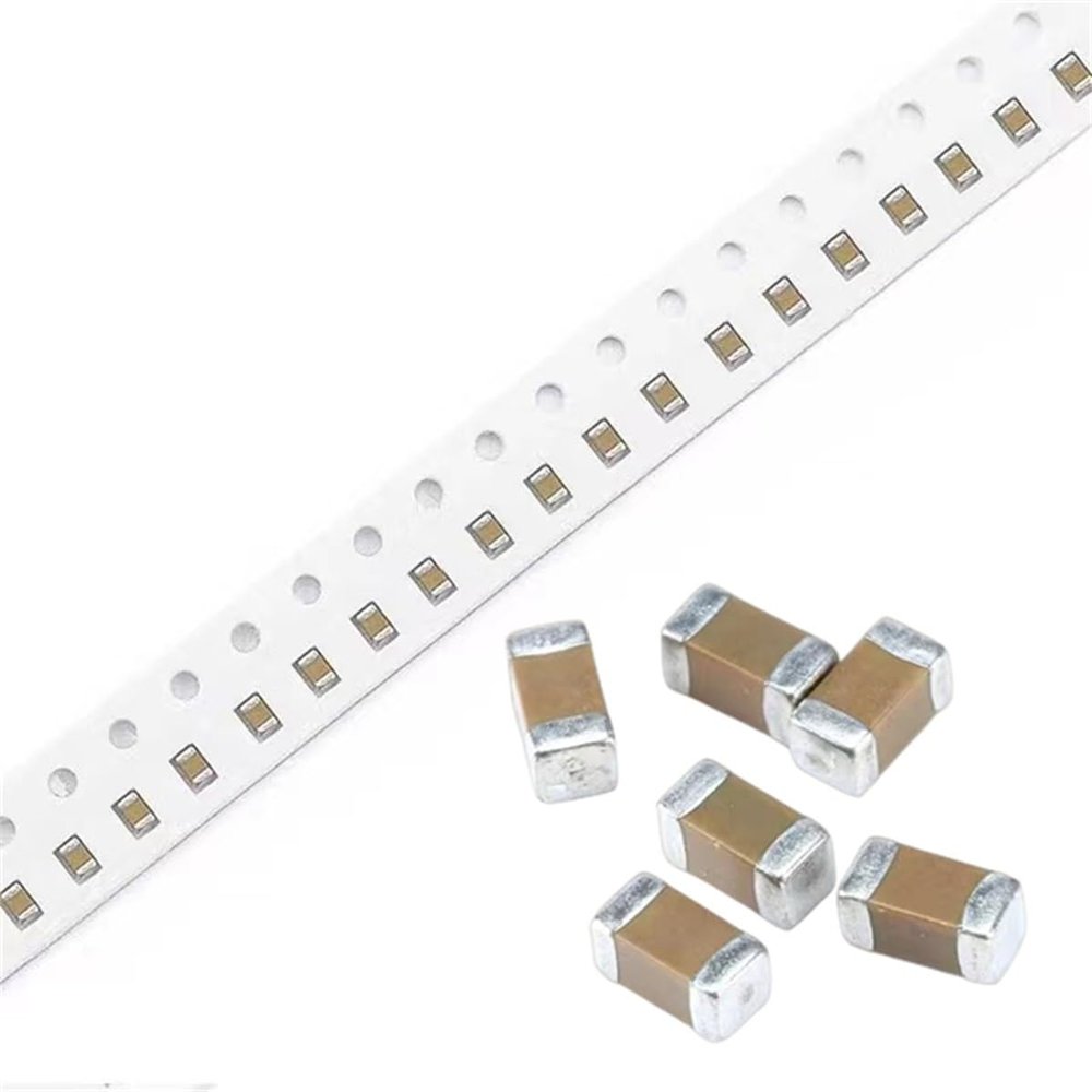 BCOMFY 100-Piece 0805 SMD Multilayer Ceramic Capacitor Assortment, 0.5 pF–10 µF