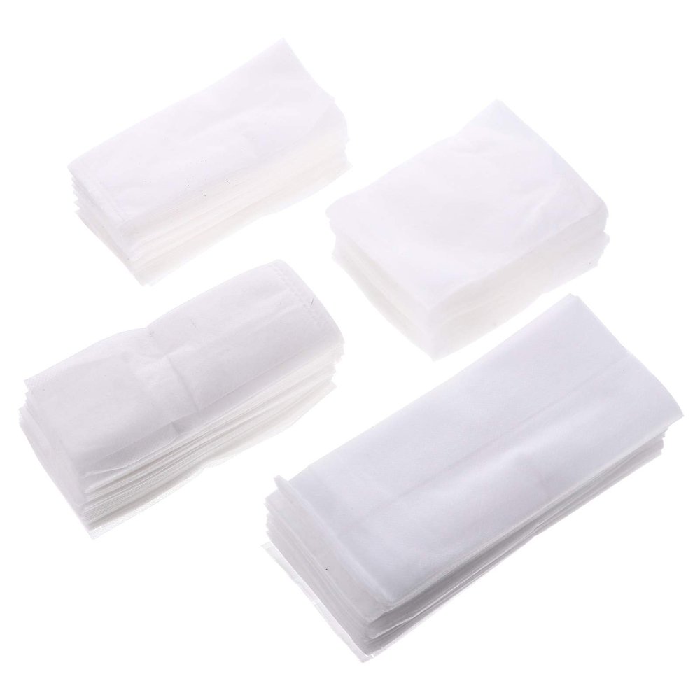 BESPORTBLE 400-Piece Nonwoven Fabric Grow Bags, Breathable and Durable Seedling Bags for Healthy Plants, Garden and Patio