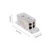 Artibetter 4-Way Power Distribution Blocks, Silver, 2-Pack view 2