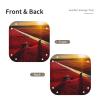 WZYWHJ Leather Catchall Tray for Nightstand, Desk, Vanity, and More, Easy to Clean, Small Lycopene Print view 2