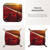 WZYWHJ Leather Catchall Tray for Nightstand, Desk, Vanity, and More, Easy to Clean, Small Lycopene Print view 3