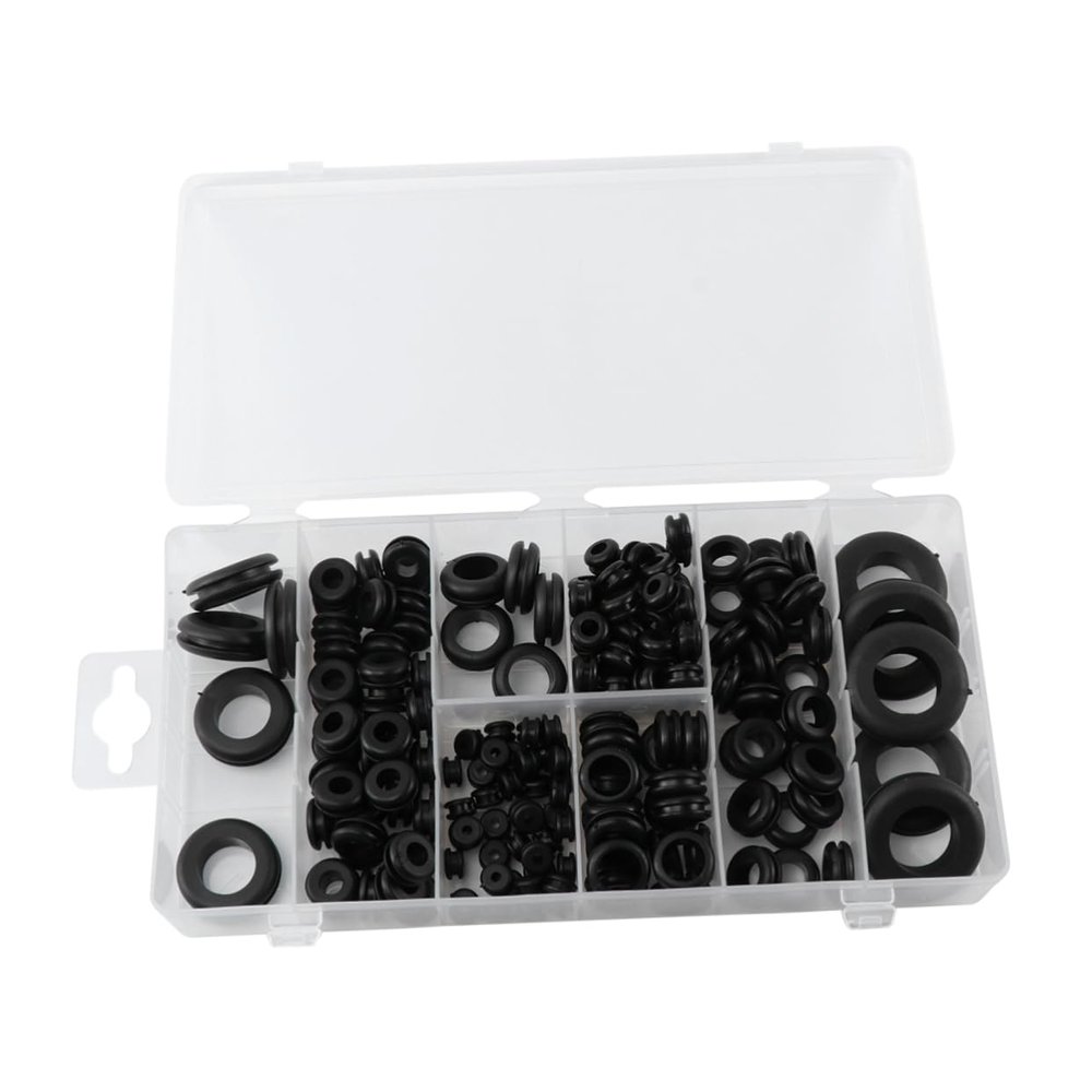 CHILDWEET 180-Piece Rubber Grommet Set for Cable Holes