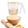 Flour Sifter with Upper and Lower Lids, 6.3 × 4.5 × 4.5 in view 1