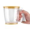 Flour Sifter with Upper and Lower Lids, 6.3 × 4.5 × 4.5 in view 3