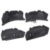 GTVNPOA RC Accessories for SCX10 1/10 Wrangler Body, Prfixal Transmission Chassis, 313 mm Plastic Fender Flares with Shock Mount view 1