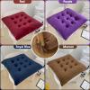 Memory Foam Dining Chair Cushion with Ties, Soft Seat Pad for Kitchen and Dining Chairs, Blue, Comfortable and Multifunctional view 3
