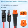 10 AWG 3 ft Solar to XT60i Extension Cable, 3/6/10/35/50/75/30 ft, Heavy-Duty Adapter Cable for Portable Power Stations, Solar Panels, RVs and Batteries view 2