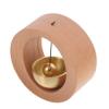 Magnetic Wooden Door Bell, 1 Piece, Beech Color view 1