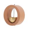 Magnetic Wooden Door Bell, 1 Piece, Beech Color view 2