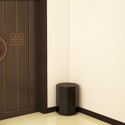 360° Rotating Shoe Rack with Enclosed Doors, Freestanding Shoe Cabinet for Hallway, Entryway, and Mudroom (Pure Black)