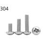 FRAOMHFW 304 Stainless Steel UNC 1/4-20 Pan Head Phillips Screw, 2 1/2 in. view 2