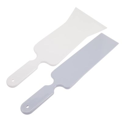 2-Pack Plastic Film Squeegees with Long Handles for Automotive Window Tinting