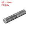 20 Sets 48 mm x 10 mm Steel Weld-On Hinges for Gates, Doors, and Windows view 4