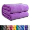 GAIFNAG Cozy Soft Flannel Blanket 180 x 350 cm, Purple view 1