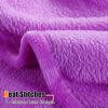 GAIFNAG Cozy Soft Flannel Blanket 180 x 350 cm, Purple view 4