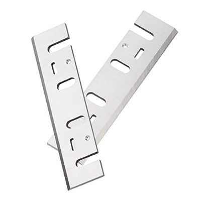 2-Piece Electric Planer Blades for Makita 1804N/1805N, 136 x 32 x 3 mm and 155 x 32 x 3 mm