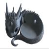 Dragon Stand for Echo Dot 4th/5th Gen, Rainbow 2 view 1