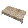 Rustic Brick Wall Tablecloth, Rectangular and Washable view 3