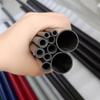 VAYEODEYU Carbon Fiber Tubes, 2-Pack, 9 x 7 x 500 mm, Glossy 3K Woven Carbon Round Tubes view 3