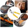 Leather Hole Punch Pliers, Ergonomic Rotary Design, 6 Sizes view 4