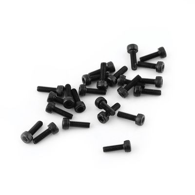 Black M3 Hex Socket Screw Set, Grade 12.9 Alloy Carbon Steel, 450 Mm (M3 × 10 mm, 24 pcs.)