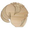 Wooden Squirrel Craft Shapes, 3 mm, 10 x 10 cm, No Hole, 10-Pack view 1