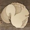 Wooden Squirrel Craft Shapes, 3 mm, 10 x 10 cm, No Hole, 10-Pack view 3