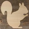 Wooden Squirrel Craft Shapes, 3 mm, 10 x 10 cm, No Hole, 10-Pack view 4