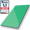 Aluminum Composite Panel, 3 mm, Green RAL 6024, 70 x 220 cm view 1