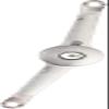Stainless Steel Mechanical Support Hinges with M4 Threaded Pins, 2 Pieces view 2
