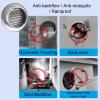 XUCAJING Stainless Steel Vent Covers, 2–12 in. Dryer Vent Hood, Wall Vent Outlet Cover for Indoor or Outdoor Use view 4