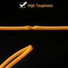 1 m Silicone Tubing, 10 mm ID, 13 mm OD, Food-Grade, Sky Blue view 3
