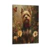 Yorkshire Terrier Framed Canvas Wall Art, Modern Print, 12 x 18 in (30 x 45 cm) view 1